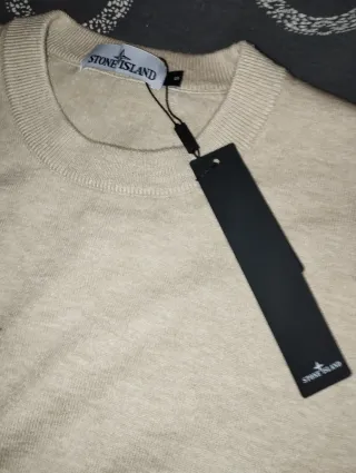 Sudadera Stone Island Talla S Beige