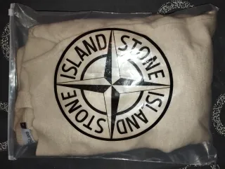 Sudadera Stone Island Talla S Beige