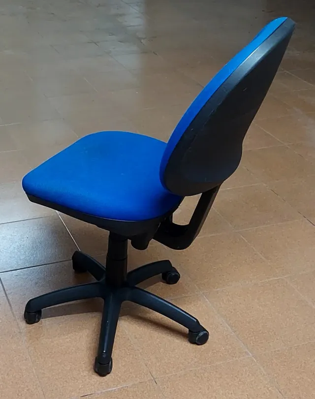 Sedia girevole ergonomica con ruote