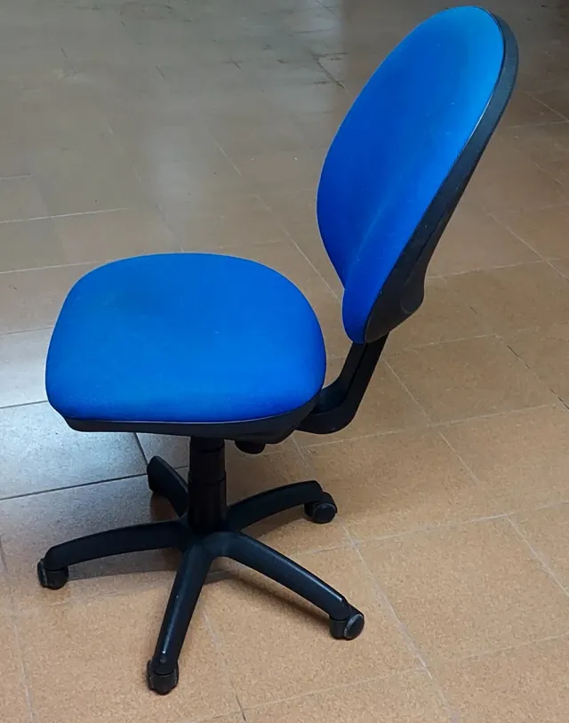 Sedia girevole ergonomica con ruote
