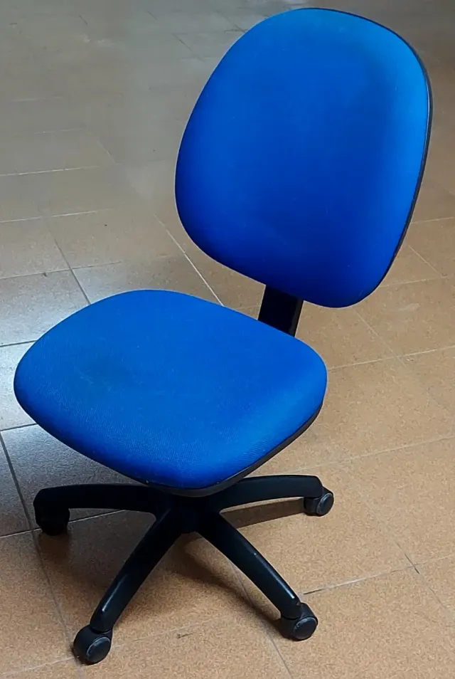 Sedia girevole ergonomica con ruote