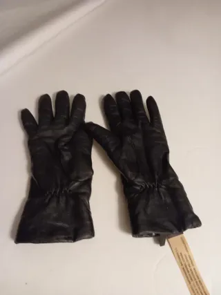 Guantes de Piel Salvador Bachiller Negros