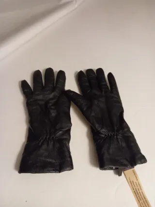 Guantes de Piel Salvador Bachiller Negros