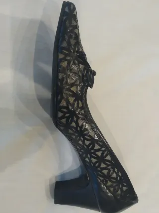 Zapatos Salón Stuart Weitzman Negros/Plata