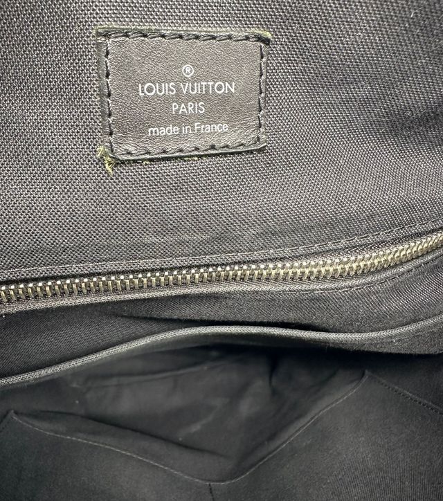 Mochila Louis Vuitton Christopher Marrón/Negra
