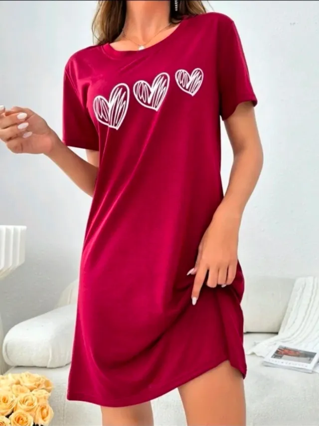 Camiseta mujer XL corazón
