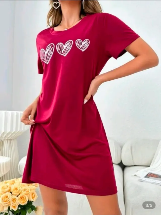 Camiseta mujer XL corazón