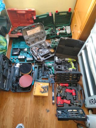 Lote Herramientas Eléctricas y Neumáticas