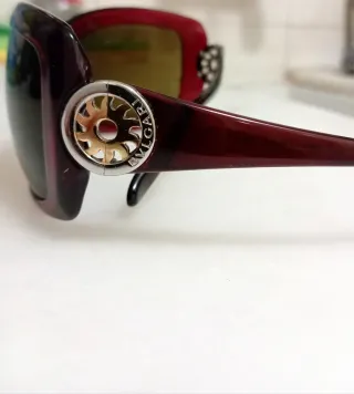 Gafas de Sol Bulgari Marrón/Rojo