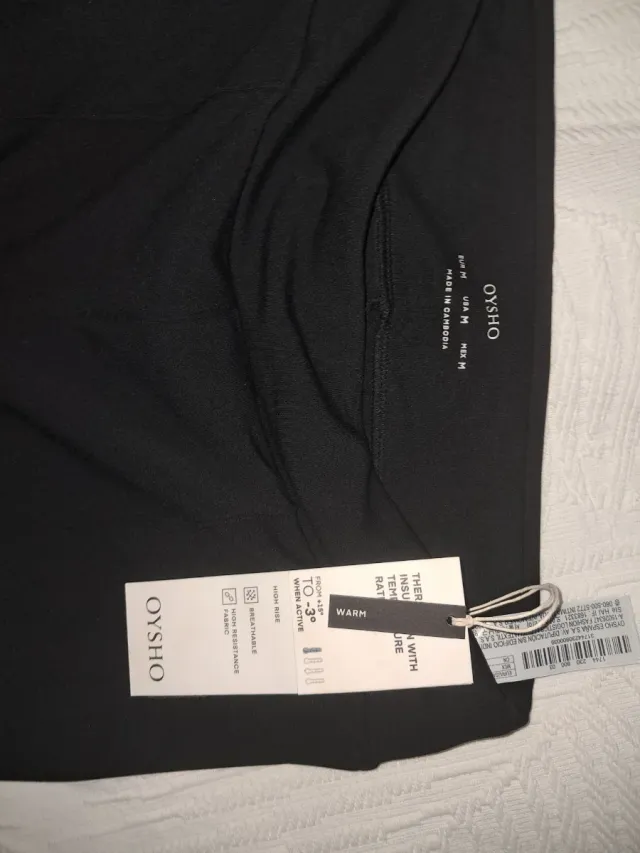 Mallas Oysho Negras Talla M