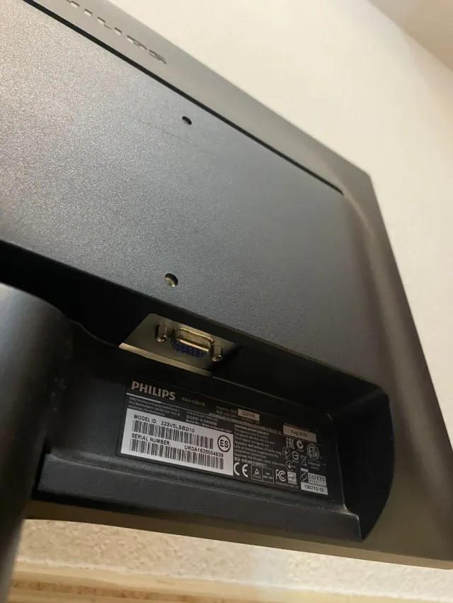 Monitor Philips LED Negro