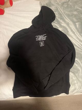 Sudadera Bershka Negra Talla M