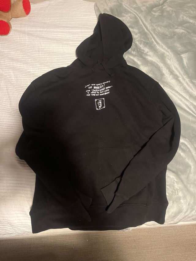 Sudadera Bershka Negra Talla M