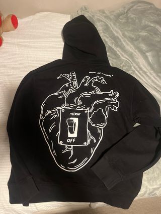 Sudadera Bershka Negra Talla M