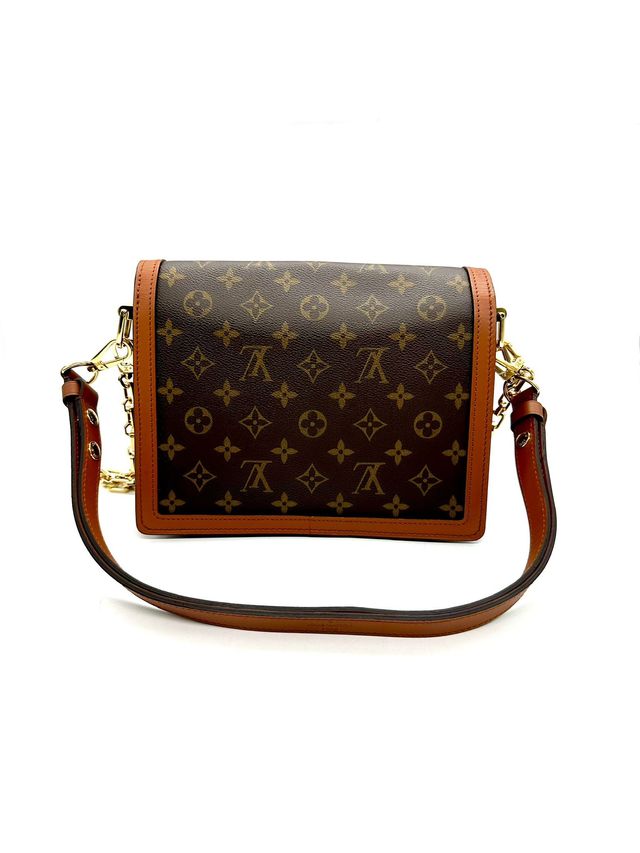 Bolso Louis Vuitton Dauphine Marrón/Dorado