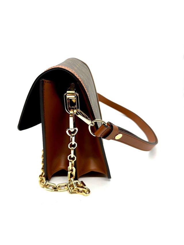 Bolso Louis Vuitton Dauphine Marrón/Dorado