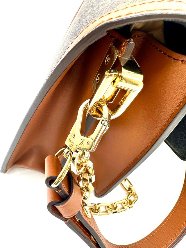 Bolso Louis Vuitton Dauphine Marrón/Dorado