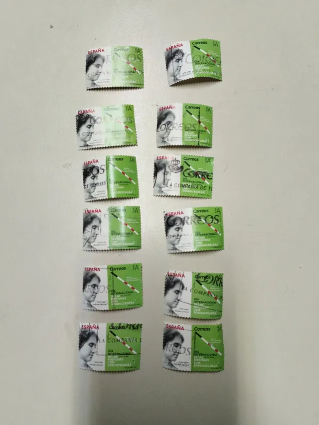 Lotto 12 Francobolli Spagna Correos