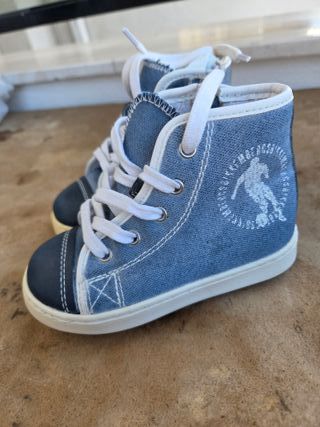 Scarpe Bimbo Jeans Azzurro Bikkembergs