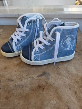 Scarpe Bimbo Jeans Azzurro Bikkembergs