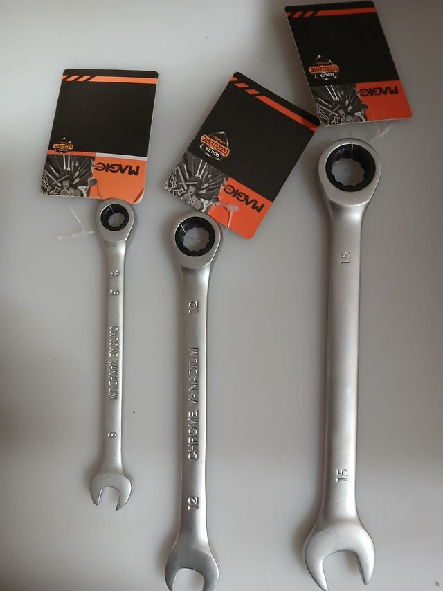 50 Chiavi Combinate a Cricchetto