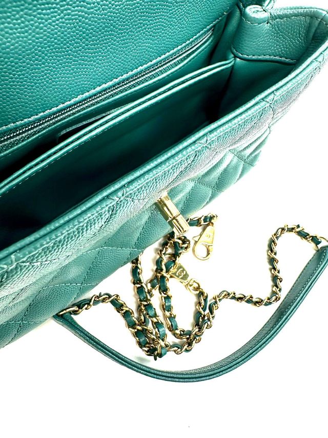 Bolso Chanel Coco Handle Verde