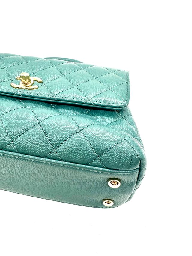 Bolso Chanel Coco Handle Verde