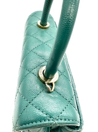 Bolso Chanel Coco Handle Verde