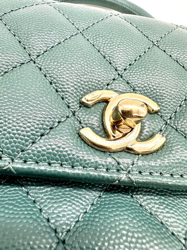 Bolso Chanel Coco Handle Verde