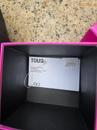 Reloj Tous Acero y Vermeil Dorado