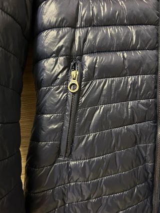 Giubbotto double face blu