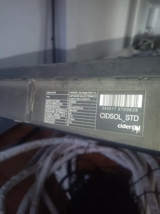Kit solar agua caliente
