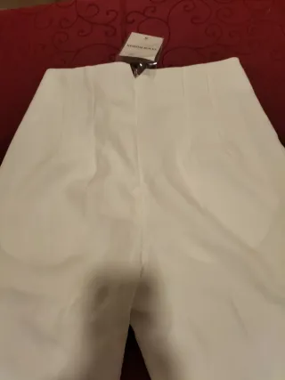 Pantalón de vestir mujer blanco