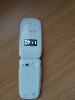 Móvil para mayores SPC Felicity Blanco con base