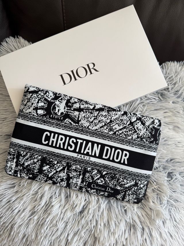 Borsetta Christian Dior Nero e Bianco