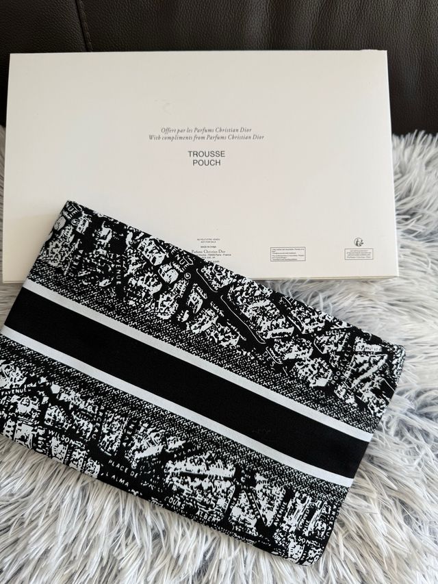 Borsetta Christian Dior Nero e Bianco