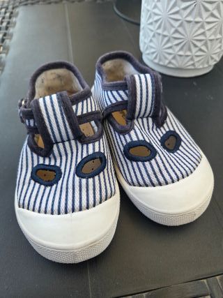 Superga Scarpe Bambino Righe Blu