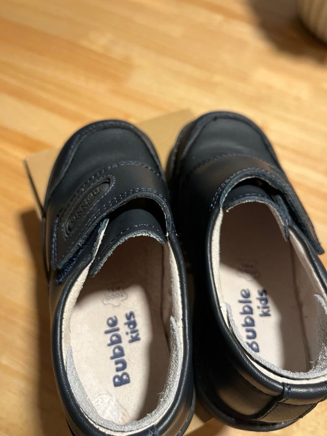 Zapatos colegiales azul marino T28