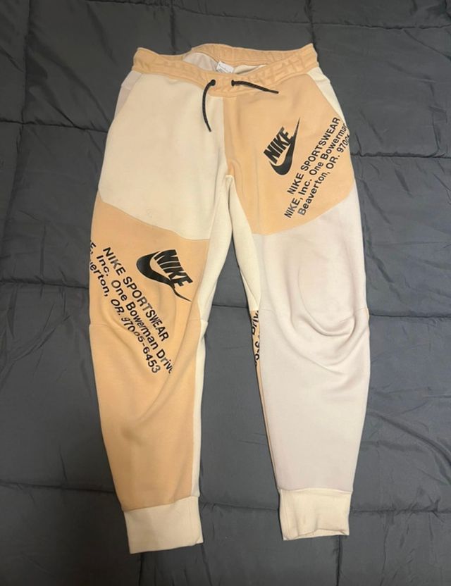 Joggers Nike Sportswear Beige/Blanco