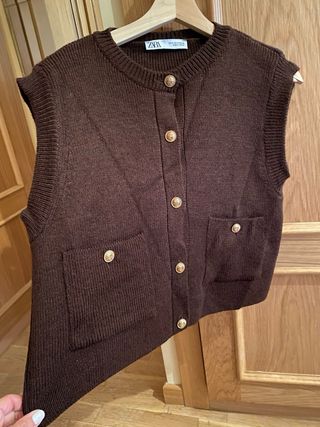 Chaleco Zara Lana M