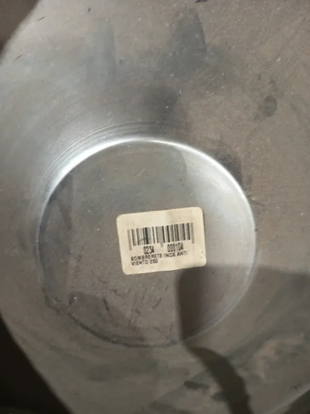 Sombrerete para chimenea de metal