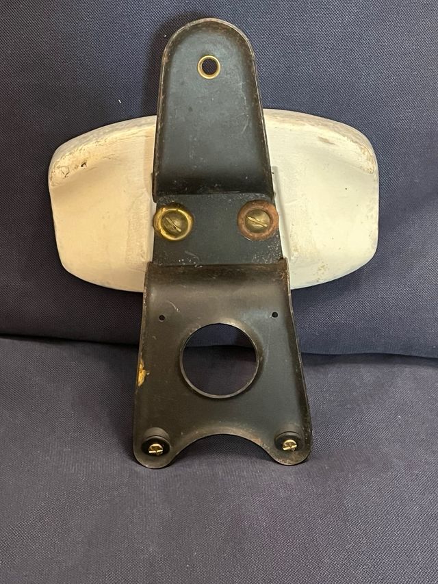 Appendiabiti ceramica con disegno equestre