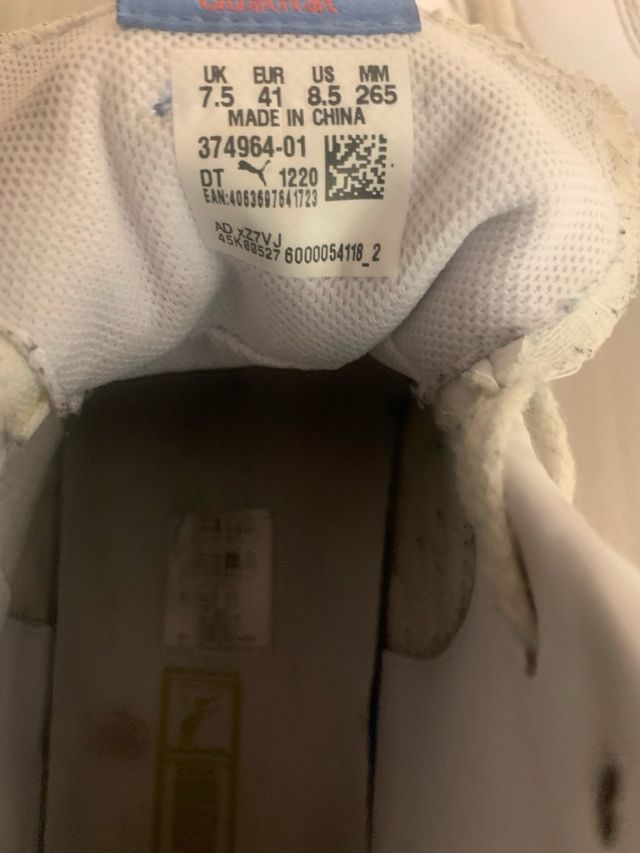 Botas Puma Ralph Sampson Blancas