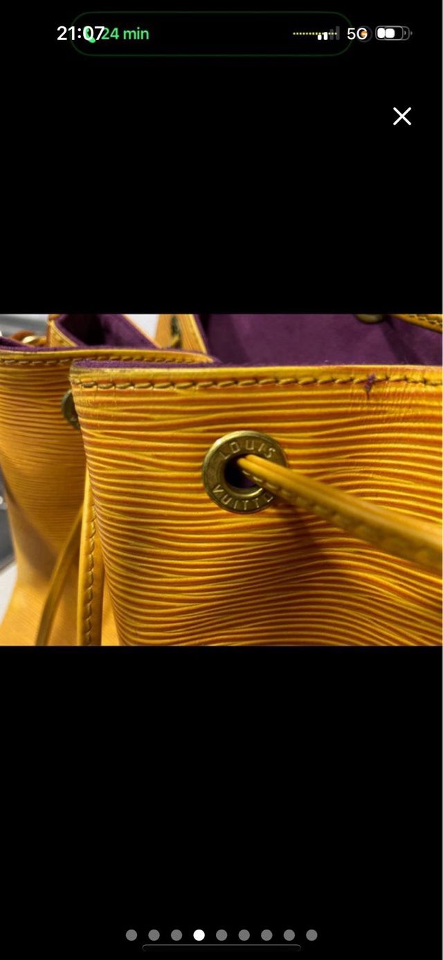 Bolso Louis Vuitton Epi Amarillo