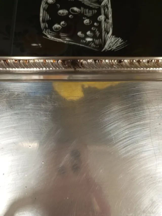 Bandeja labrada con asas