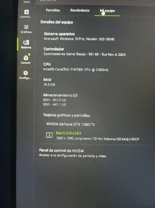 Cambio GTX 1080 Ti por otra gráfica