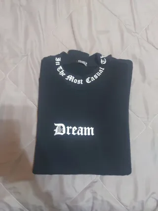 Maglia nera ragazzo Dream M