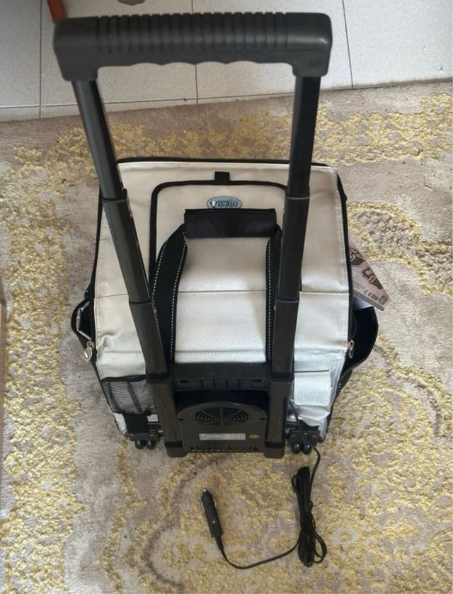 Nevera portátil con cable 12V