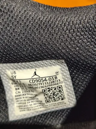 Zapatillas Jordan Legacy 312 Talla 37.5