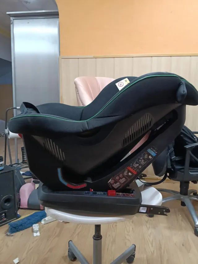 Silla de coche Funny Fix negra